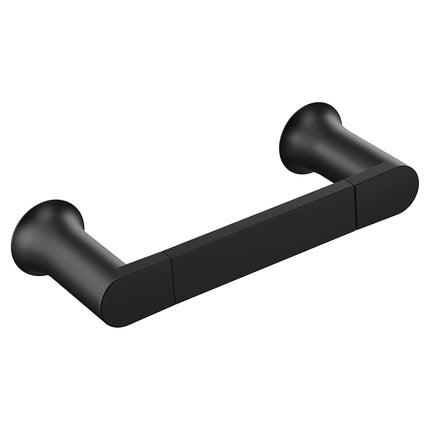 Moen BH3886BL Genta LX Modern 6.8-Inch Length Hand Towel Bar for Kitchen or Bathroom, Matte Black, 6.88 inches(L)