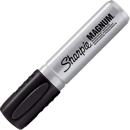 Rotulador permanente Sharpie Magnum, negro, paquete de 6