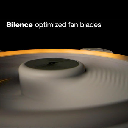 be quiet! Light Wings 120mm PWM White Fan, 3 Fans Included, ARGB Lighting, Multiple Colors and Modes, Silence-Optimized Fan Blades, High Air Pressure, Low Noise-Generating Turbulences