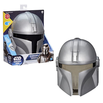 Star Wars The Mandalorian Electronic Mask with Phrases & Sound Effects, Costume for Children, Toys for Boys & Girls Ages 5+