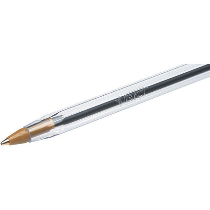 BiC Cristal Original Ballpoint Pens, Assorted Colours, Pack of 4