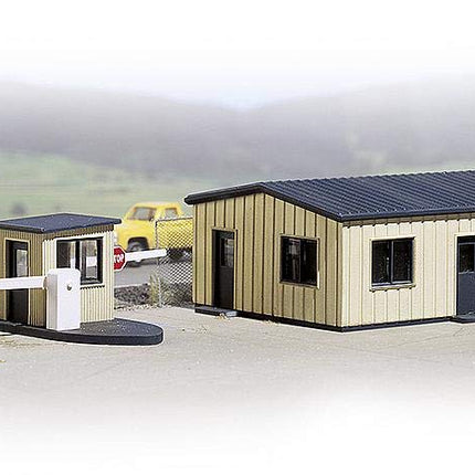 Walthers Cornerstone Office and Guard Shack
