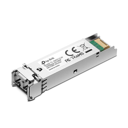 TP-Link MC230L | Gigabit SFP to SFP Fiber Media Converter | Convert Between 2 Gigabit SFP Modules| Plug & Play | Durable Metal Casing | Versatile Compatibility | Hot-Swappable