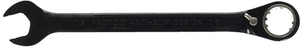 Black Chrome Combo Reversible Ratchet Wrench 7/8" - Spline