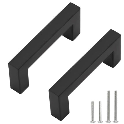 Redunest Cabinet Pulls Matte Black Cabinet Handles