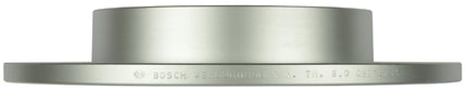 BOSCH 34010902 QuietCast Premium Disc Brake Rotor - Compatible with Select Mazda 3, 3 Sport; REAR - Single