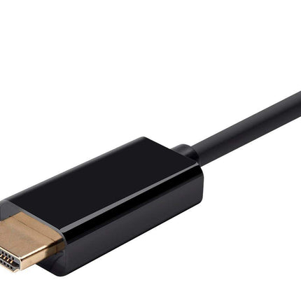 Monoprice Mini DisplayPort to HDTV Cable - 15 Feet, Supports Up to Full HD, 1080P Resolution and 3D Video - Select Series