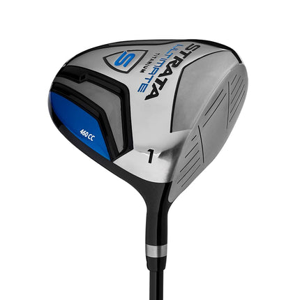 Strata Ultimate 16 Piece Packaged Golf Set, Men's, Left Hand