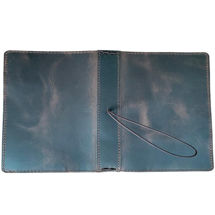 newestor Travelers Notebook Cover with Inner Pockets, Card Slots and Pen Holder, B6 Size, Dark Brown