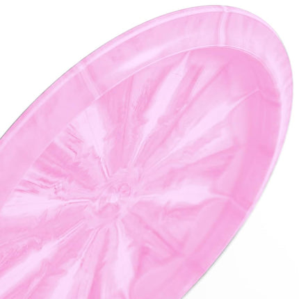 Latitude 64 Retro Burst River | Disc Golf Fairway Driver | Easy-to-Throw Disc Golf Driver for Beginners | Straight Flying | 170g+ Frisbee Disc | Unique Burst Patterns | Pink