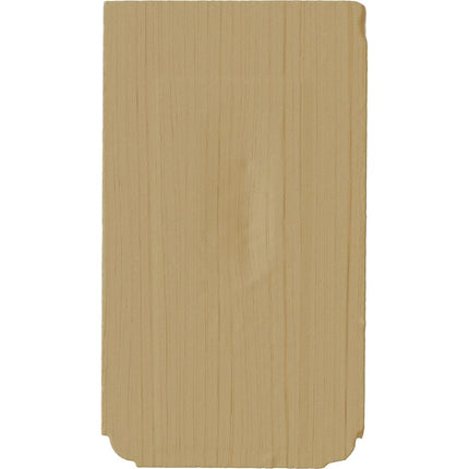 Ekena COR02X02X04CPAL 2 1/2-Inch Width x 2 3/4-Inch Depth x 4 1/2-Inch Height Capistrano Mission Corbel - Alder