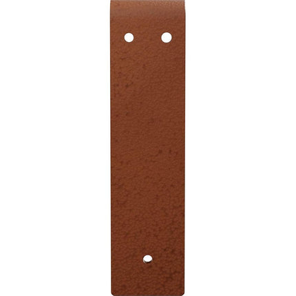 Ekena Millwork BKTM02X08X08TRHCO 2 inch W x 8 inch D x 8 inch H Traditional Steel Bracket, Hammered Copper
