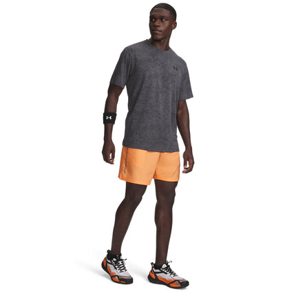 Under Armour Mens Woven Graphic Shorts Orange/Castle L