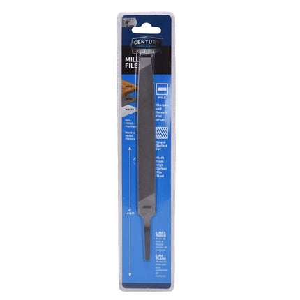 Century Drill & Tool 4051 Mill Bastard Hand File, 6"