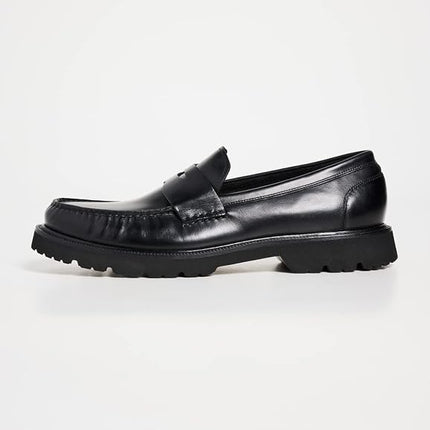 Cole Haan Men's American Classics Penny Loafer, Black/Black, 9-M US