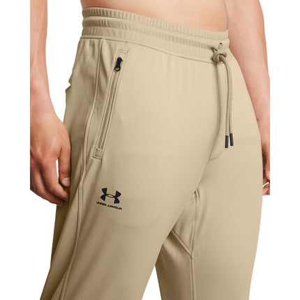 Under Armour Men's Sportstyle Tricot Joggers, (299) City Khaki / / Black, Medium