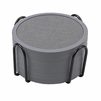 Absorbent Coasters for Drinks with Holder - 6packs