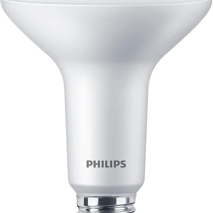 Philips BR30 Flicker-Free Dimmable Frosted LED Bulb, EyeComfort Technology, 650 Lumens, Soft White (2700K), 7.2W=65W, E26 Base, Title 20 Certified, Indoor, 12-Pack