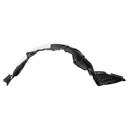 TRQ Front Left Inner Fender Liner Black Drivers Side Compatible with 2020-2022 Toyota Corolla TO1248234