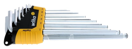 Wiha 66992 MagicRing Ball End Hex L-Key Set in Holders, 22 Piece