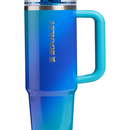 STANLEY Quencher ProTour Flipstraw Tumbler, 30 oz, Sea Glass Aura