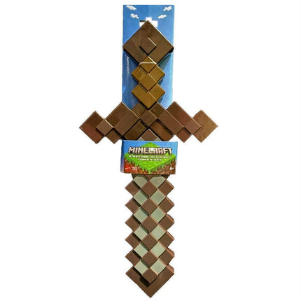 Mattel Minecraft Netherite Sword, 17 inch Pretend 