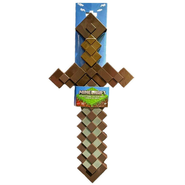 Mattel Minecraft Netherite Sword, 17 inch Pretend 