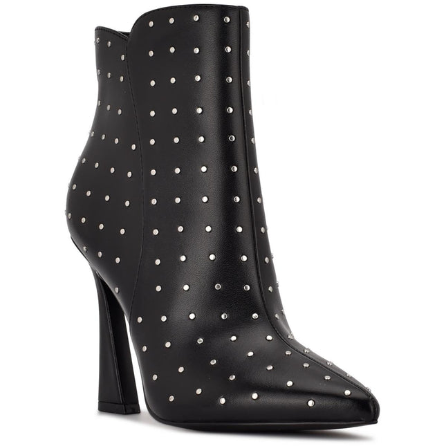 NINE WEST FOOTWEAR Women's Torrie Ankle Boot, Blac