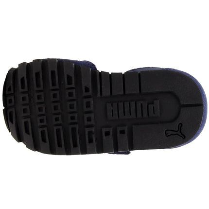 PUMA Unisex-Child St Runner Hook and Loop Sneaker, Black/Dark Shadow, 3 UK