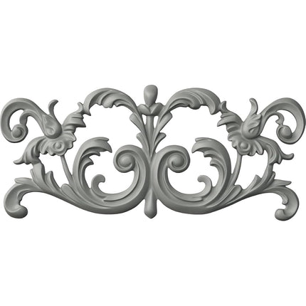 Ekena ONL16X07AS 16" W x 7 1/8" H x 5/8" P Ashford Center Onlay, Primed
