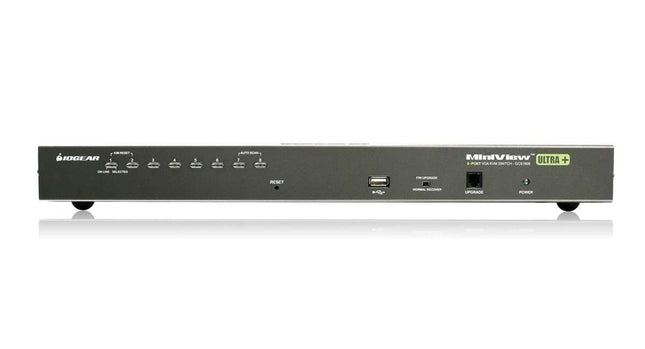 IOGEAR 8-Port USB PS/2 Combo KVMP Switch GCS1808 (