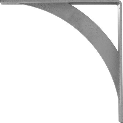 Ekena Millwork BKTM02X16X16LEHGY 2"W x 16"D x 16"H Legacy Steel Bracket, Hammered Gray