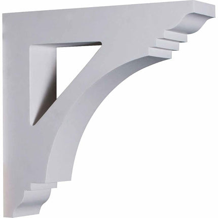 Ekena BKT16X16X04IM 4" W D x 16" H Imperial Bracket, Primed