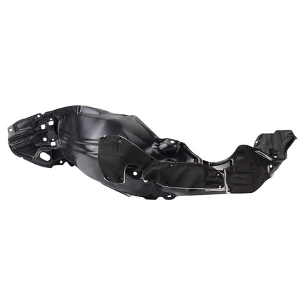 TRQ Front Left Inner Fender Liner Black Drivers Si
