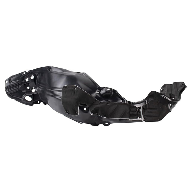 TRQ Front Left Inner Fender Liner Black Drivers Si