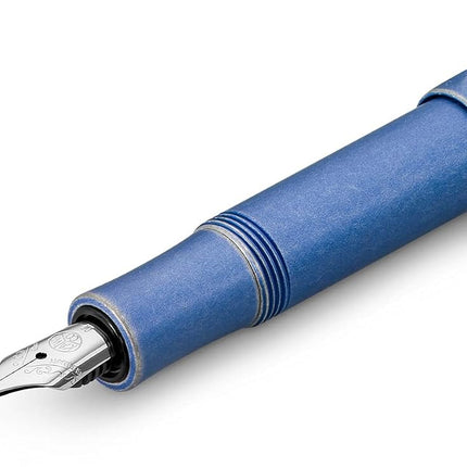 Kaweco Al Sport Stonewashed EF Fountain Pen, Blue