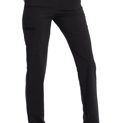 Dickies EDS Essentials Pantalones Médicos Hombre y Mujer Tiro Natural Pierna Cónica DK019, Negro, M