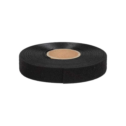 Klein Tools 80144 Kit de dispensador de cinta de velcro para gestión de cables, rollos de repuesto de bridas blancas y negras de 25 pies x 3/4 pulgadas, 3 piezas