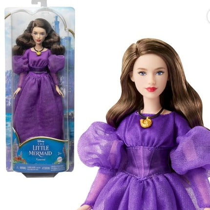 Disney The Little Mermaid Vanessa Fashion Doll in Signature Purple Dress, Toys Inspired by The Movie