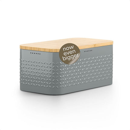 LARS NYSØM Bread Box I Metal bread box for long la