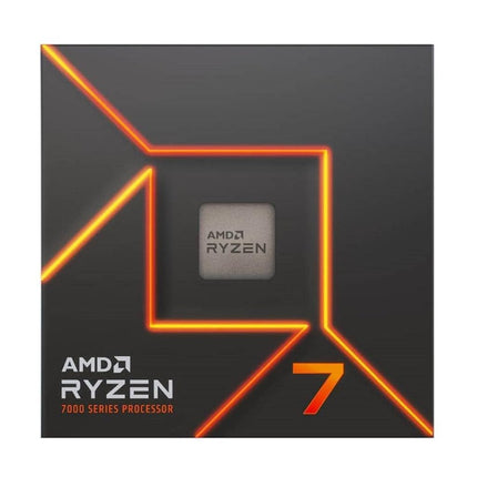 AMD Ryzensets 7 7700 Processor (radeon integrated graphics, 8 cores/16 threads, 65W DTP, AM5 Socket,40MB Cache, up to 5.3 GHz max boost, Wraith prism Cooler)