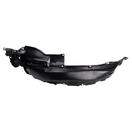 TRQ Front Left Inner Fender Liner Black Drivers Si