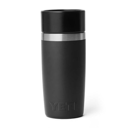 YETI Rambler 12 oz Travel Bottle, Stainless Steel, Vacuum Insulated with Leakproof Commuter Cap, Black