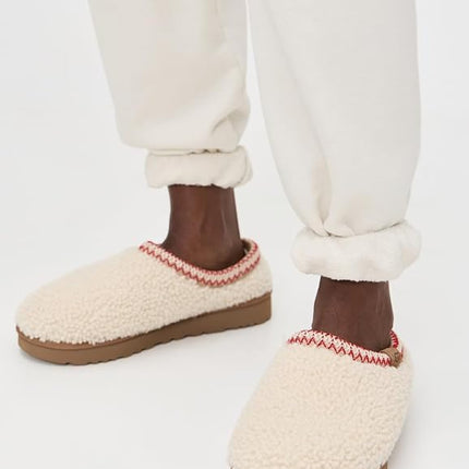 UGG Womens W Tasman Maxi Curly Slippers, Natural, 6 UK