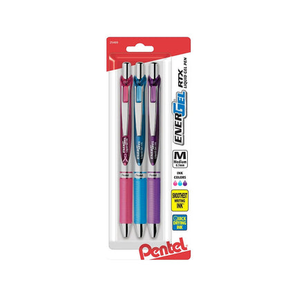 EnerGel RTX Retractable Liquid Gel Pen Medium Line