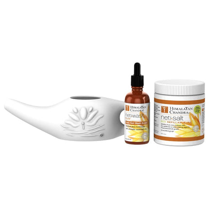 Himalayan Chandra ECO Neti Pot Complete Sinus Cleansing System Starter Kit