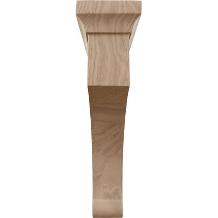 Ekena BKTW02X07X10GOGM 2 1/2-Inch Width x 7-Inch Depth x 10-Inch Height Large Gomez Wood Bracket - Mahogany