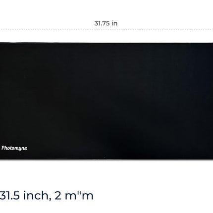 Photomyne Large Scanning Pad, Desk pad, Mouse pad for Desk with Stitched Edges, Superior Micro-Weave Cloth, Non-Slip Base, Water Resistant, Desk Mat for Home & Office Home, Available in Two Sizes - L