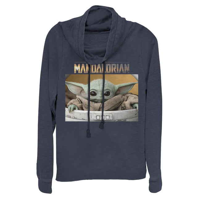 STAR WARS Mandalorian Small Box Women's Cowl Neck 