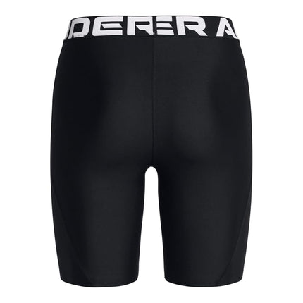 Under Armour Womens HeatGear 8'' Shorts Black XS